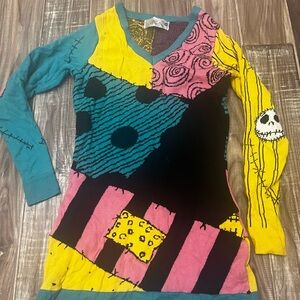 Disney Sally sweater dress Nightmare before Christmas costume